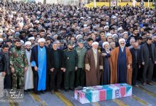 گزارش تصویری |  مراسم تشییع پیکر شهید مدافع حرم محمد قنبریان  